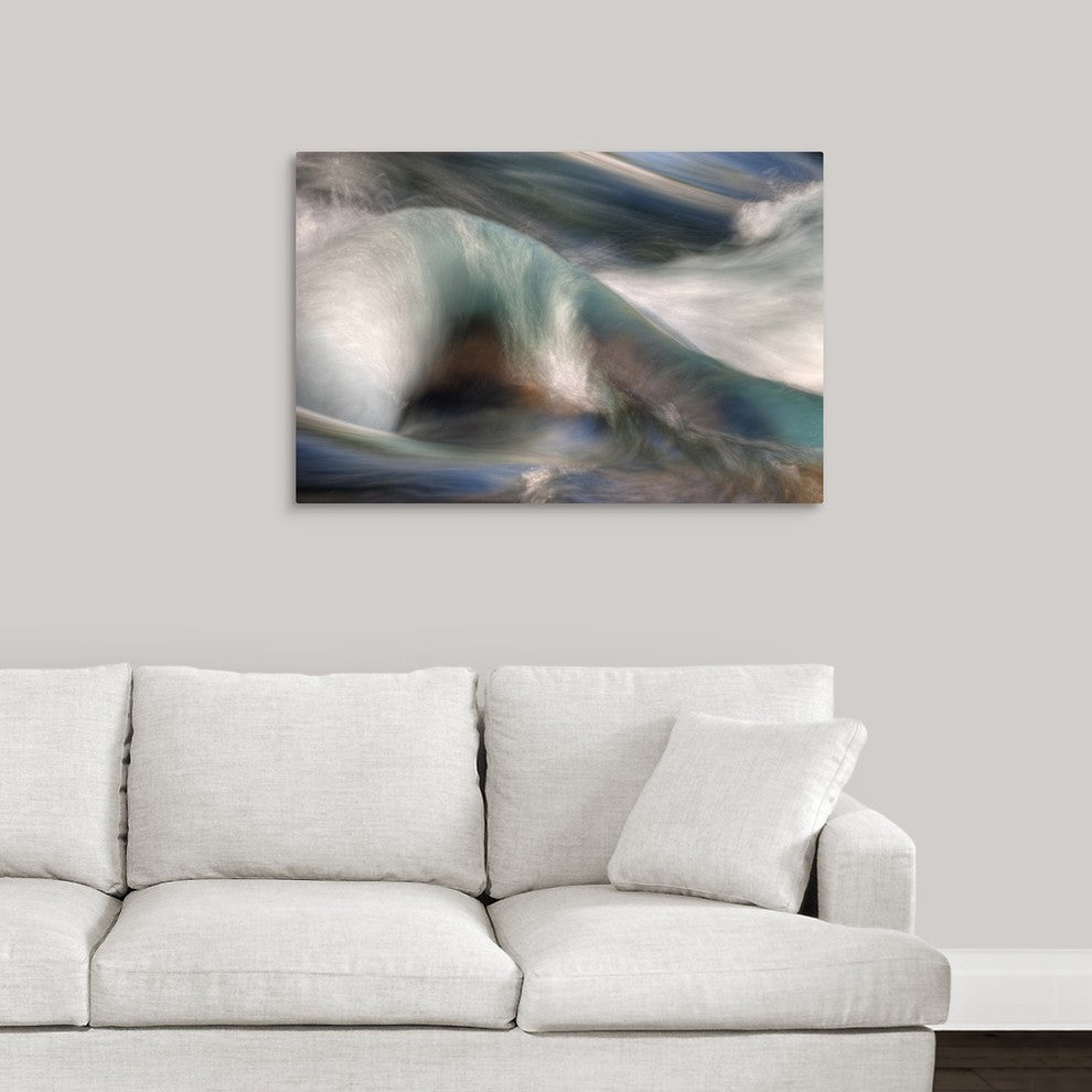 "Braided Water" Wrapped Canvas Art Print, 36"x24"x1.5"