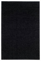 Safavieh Athens Shag Collection, SGA119 Rug, Black, 5'1"x7'6"