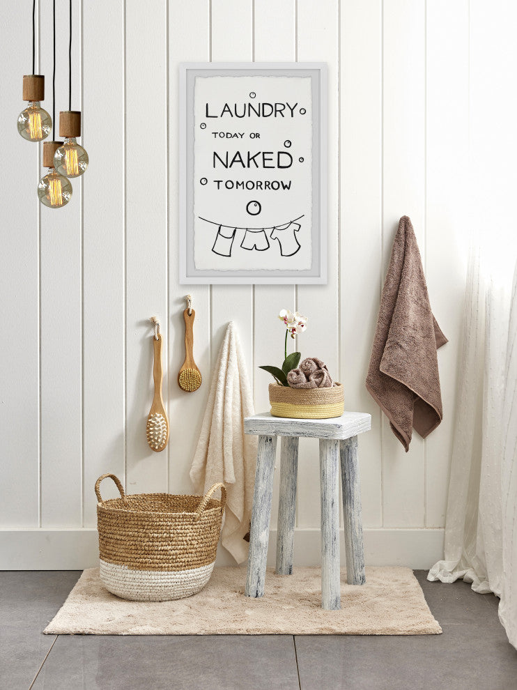 "Naked Tomorrow" Framed Painting Print, 16x24