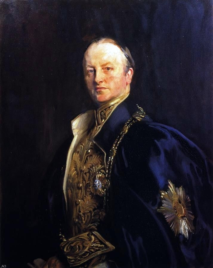 John Singer Sargent The Right Honourable Earl Curzon Wall Decal