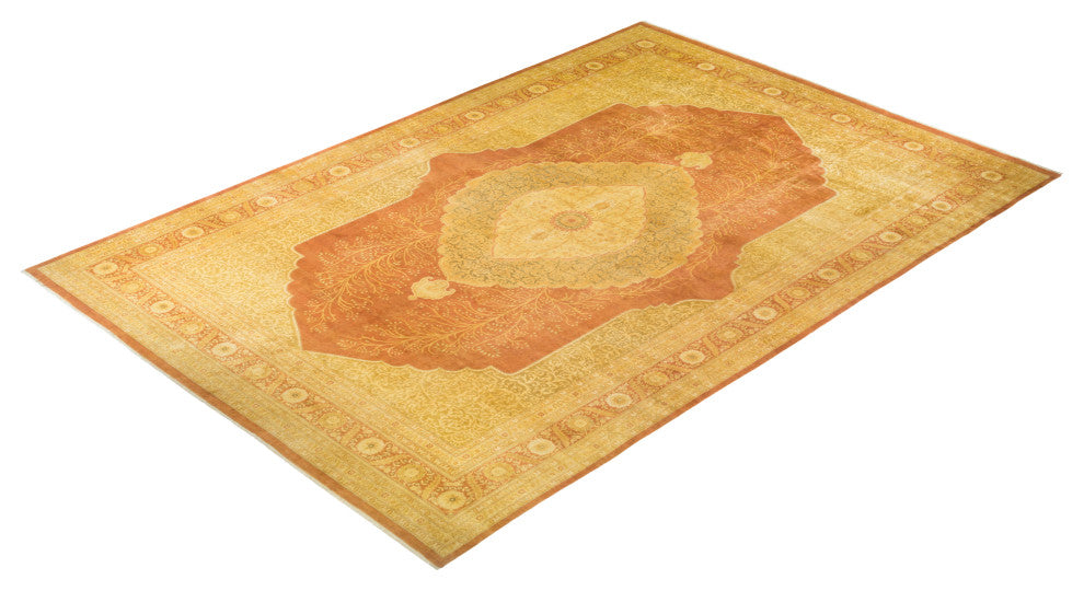 Mogul, One-of-a-Kind Hand-Knotted Area Rug Brown, 12'0"x17'8"