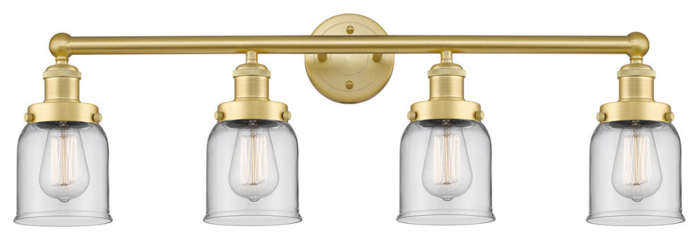 Innovations Bell 4 33.5" Bath Vanity-Light Satin Gold