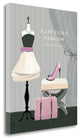 "Dress Fitting Boutique I" By Marco Fabiano, Giclee Print on Gallery Wrap Canvas