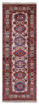Handmade Super Kazak Wool Runner Rug 1' 11" X 5' 6" Q10297
