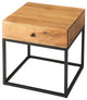 Butler Brixton Iron and Wood End Table