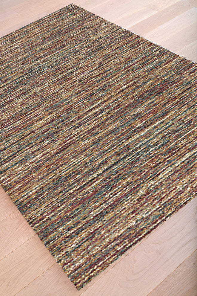 Rectangle Abacasa Granada Zira Area Rug, Red/Brown/Yellow/Orange, 63"x90"