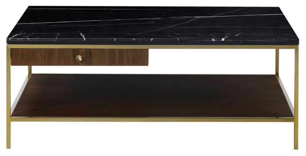 Sonder Living Chester Coffee Square Table | Large
