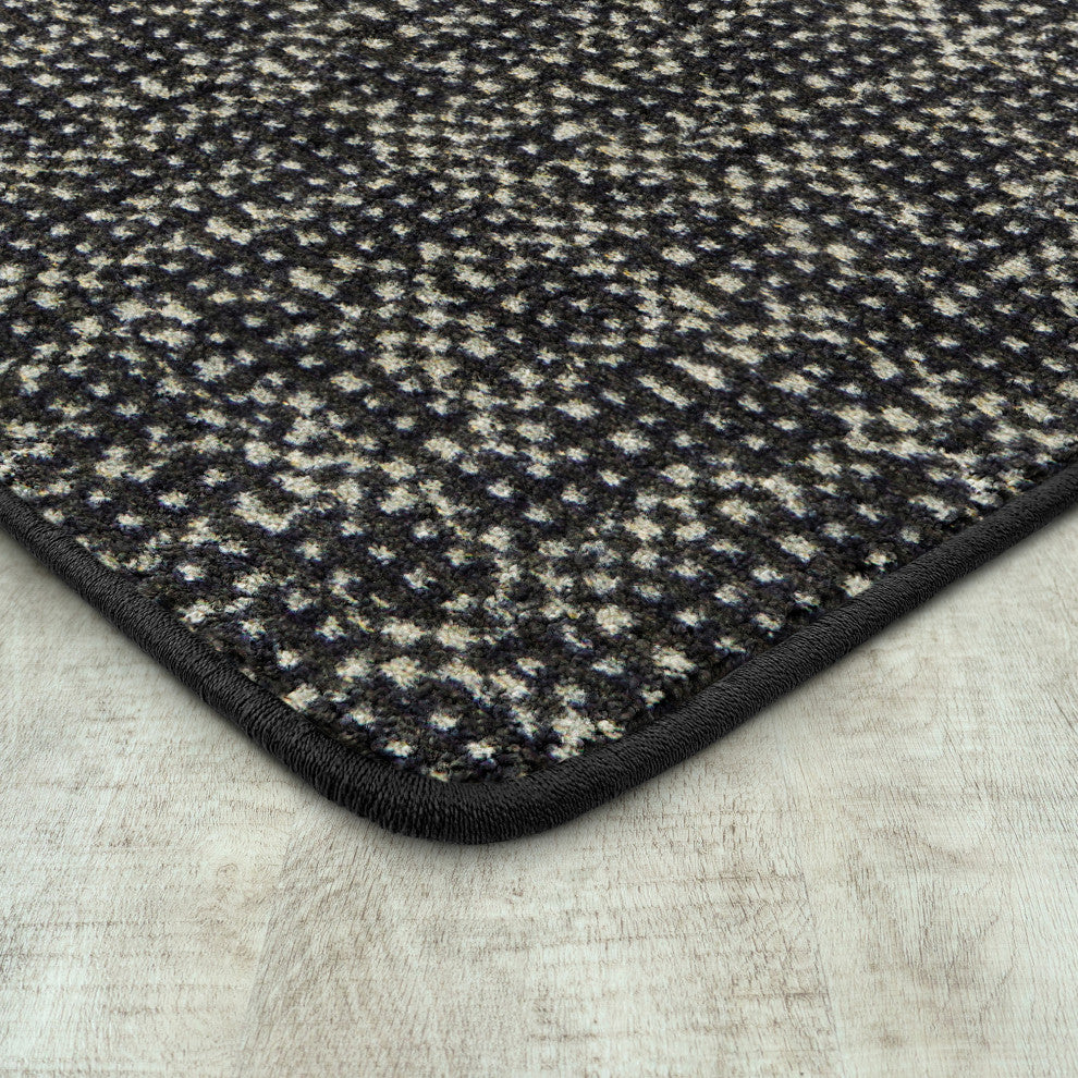 Joy Carpets WorkSpace Attractive Choice Area Rug, Onyx, 5'4" X 7'8"
