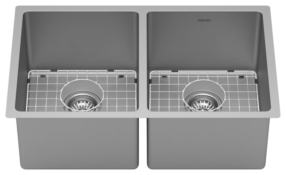 Karran USA GR-3016 11-3/4" L x 14-1/4" W Stainless Steel Basin - Stainless