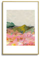 lunetricotee summer landscape I Metal Framed Art Print