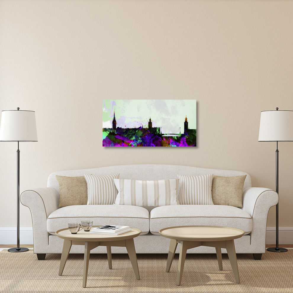 "Stockholm City Skyline" Fine Art Print