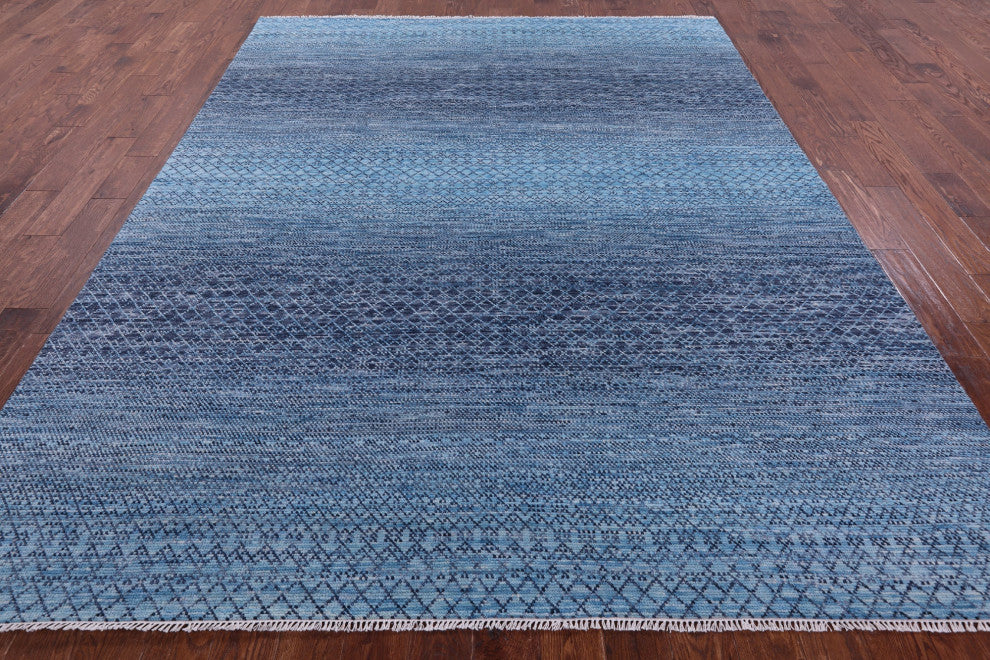 Hand Knotted Savannah Grass Wool Rug 8' 1" X 10' 3" - Q13225