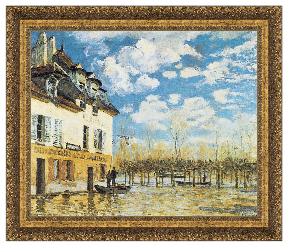 "The Bark During the Flood" Stretched Canvas Replica, 15"x13.5"