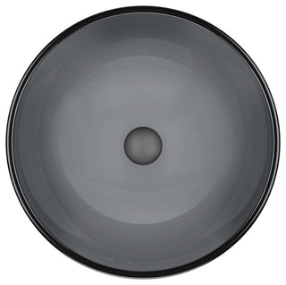 Nera Glass Vessel Sink and Drain, Oil Rubbed Bronze