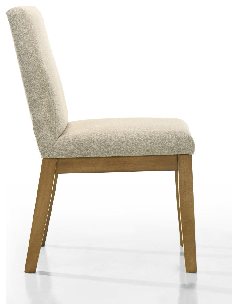 Jasper 5-Piece 59" Wide Round Dining Set Pedestal Base With Upholstered Chairs, Driftwood