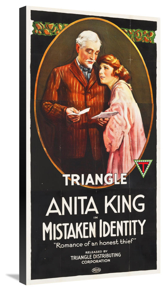 "Mistaken Identity" Stretched Canvas Giclee by Hollywood Photo Archive, 18x36"