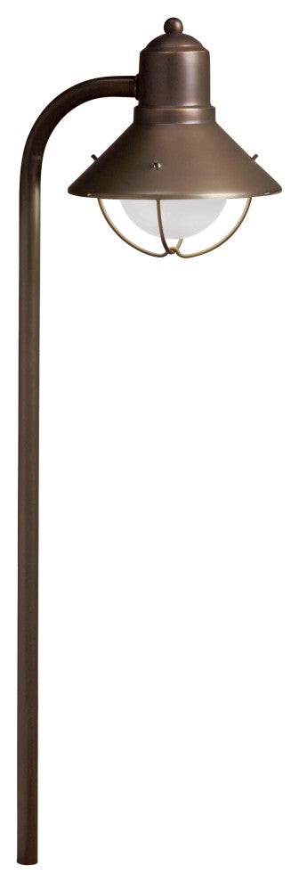 Kichler Seaside 1 Light Landscape 12V Path-Spread, Olde Bronze