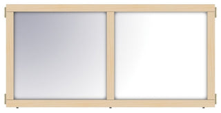 Panel, T-Height, 48" Wide, Mirror