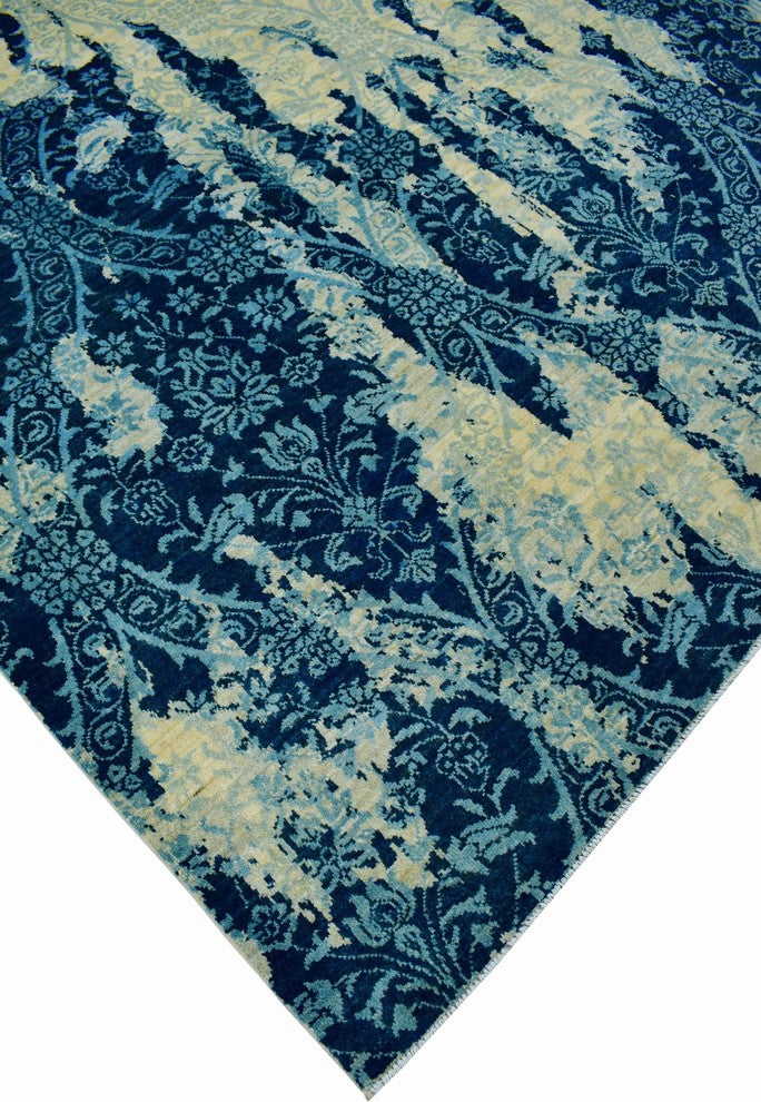 Aria Fine Chobi Phoebe Blue Rug 7'10"x9'11"