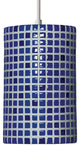 Confetti Pendant Cobalt Blue, Cobalt Blue