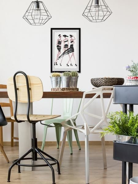 "Elastic Wear" Framed Painting Print, 20"x30"