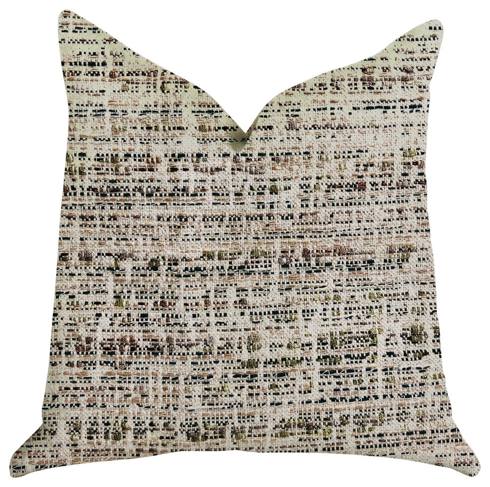Secret Sandbox Multi Color Luxury Throw Pillow, 16"x16"
