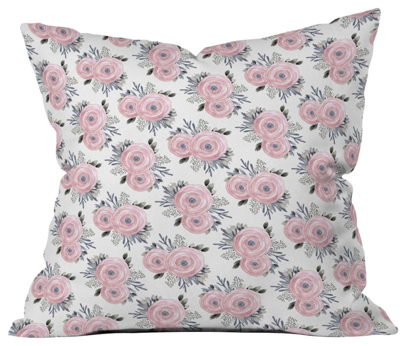 Iveta Abolina April Mist II Throw Pillow, 26"x26"