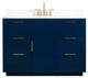 Elegant Decor Blake Bathroom Vanity Blue