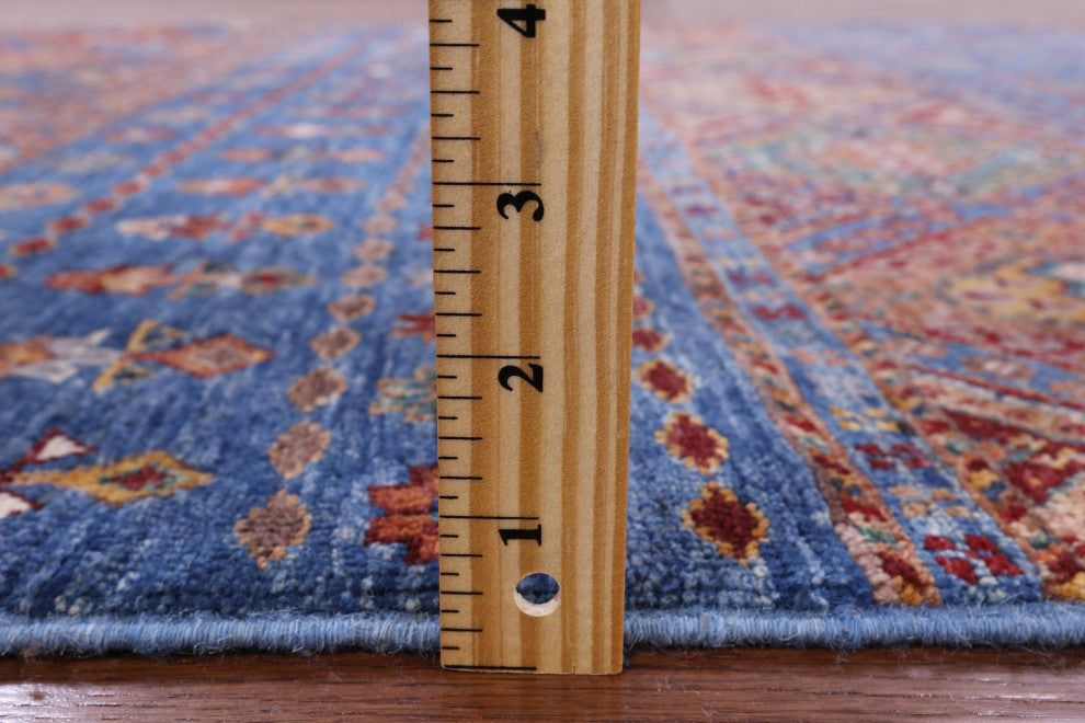 Handmade Khorjin Super Kazak Rug 4' 9" X 6' 6" Q10120
