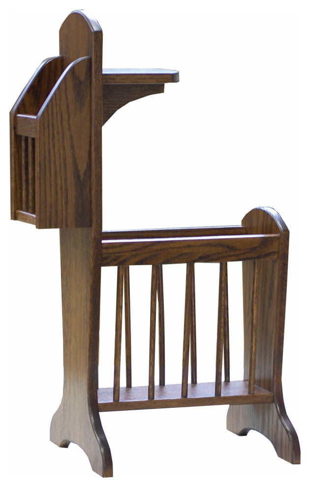 Amish Made Oak Sofa Table, Seely Stain