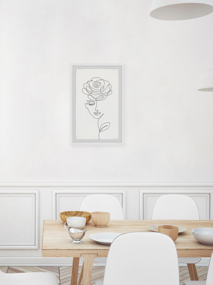 "Princess of Time" Framed Painting Print, 16x24