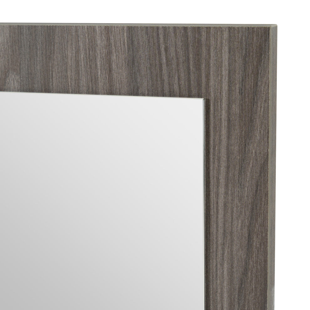 Nova Domus Asus Italian Modern Elm Gray Mirror