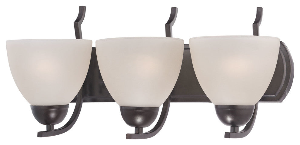 Kingston 3-Light Bath Bar, Oil-Rubbed Bronze