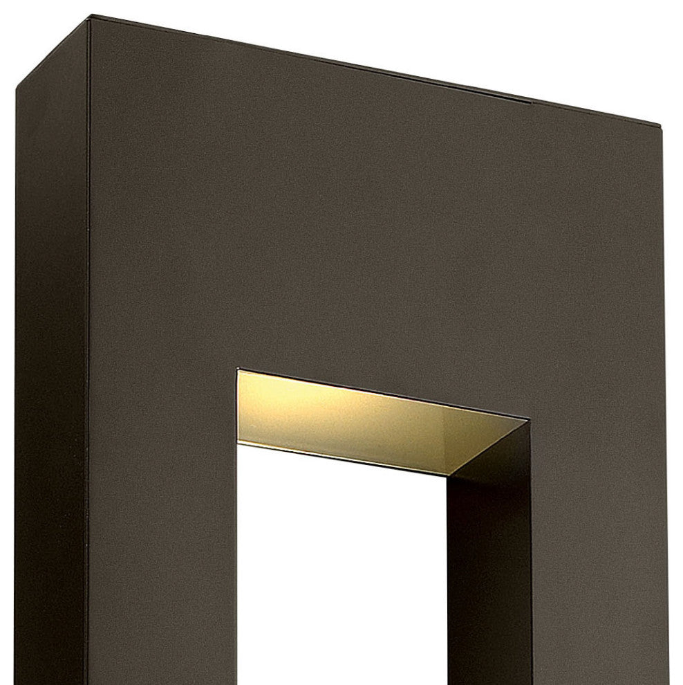 Hinkley Atlantis Extra Large Wall Mount Lantern, Bronze