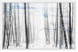 Parvez Taj "Thin Trees" Framed Painting Print, 18"x12"