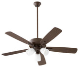 Ovation Transitional Ceiling Fan in Oiled Bronze