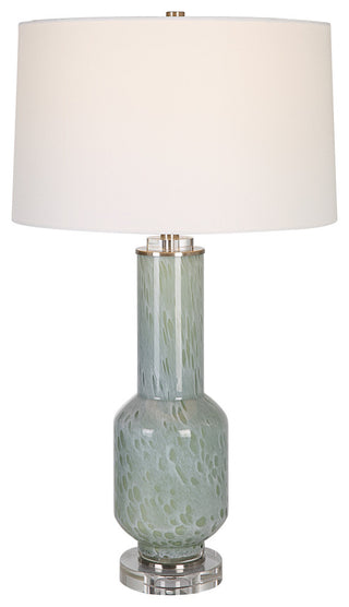 Imperia Aqua Gray Table Lamp