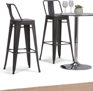 Rayne 30 inch Metal Bar Stool (Set of 2)