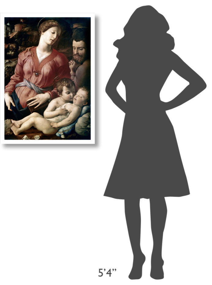 "The Family" Digital Paper Print by Agnolo Bronzino, 23"x32"