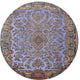 Ahgly Company Indoor Round Traditional Area Rugs, 3' Round