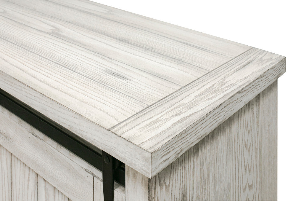 Avondale 80" TV Console Barn Door