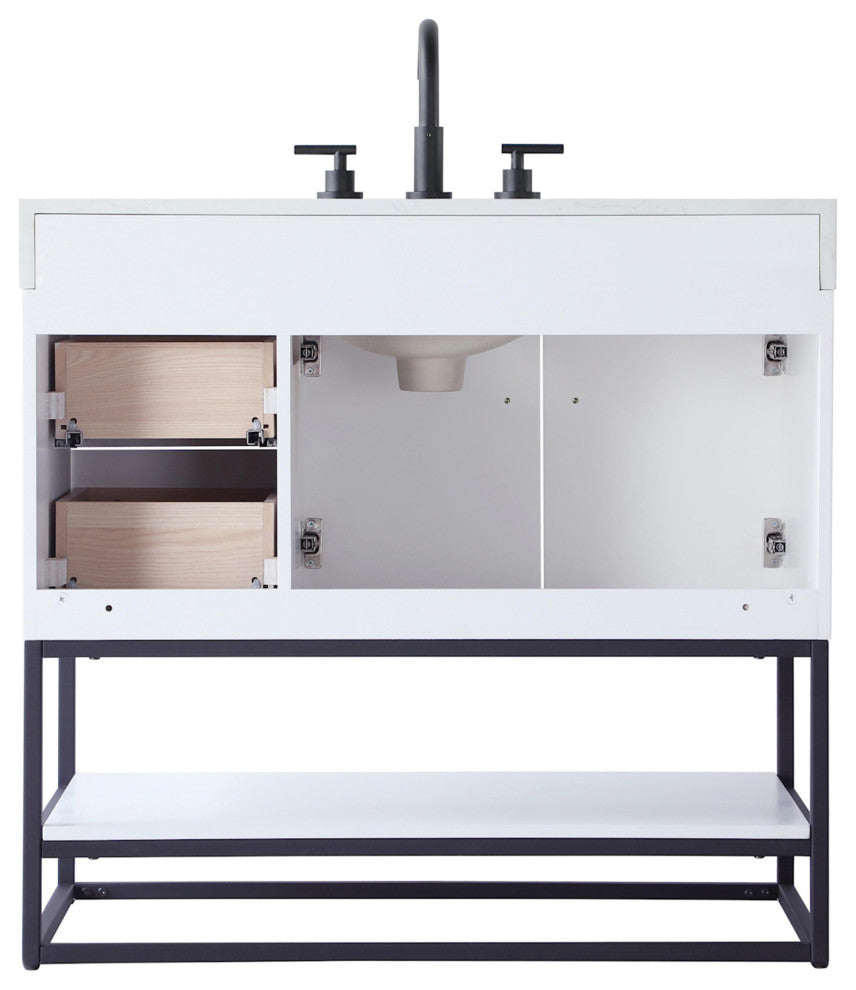 Elegant Lighting VF29236 Caroline 36" - White