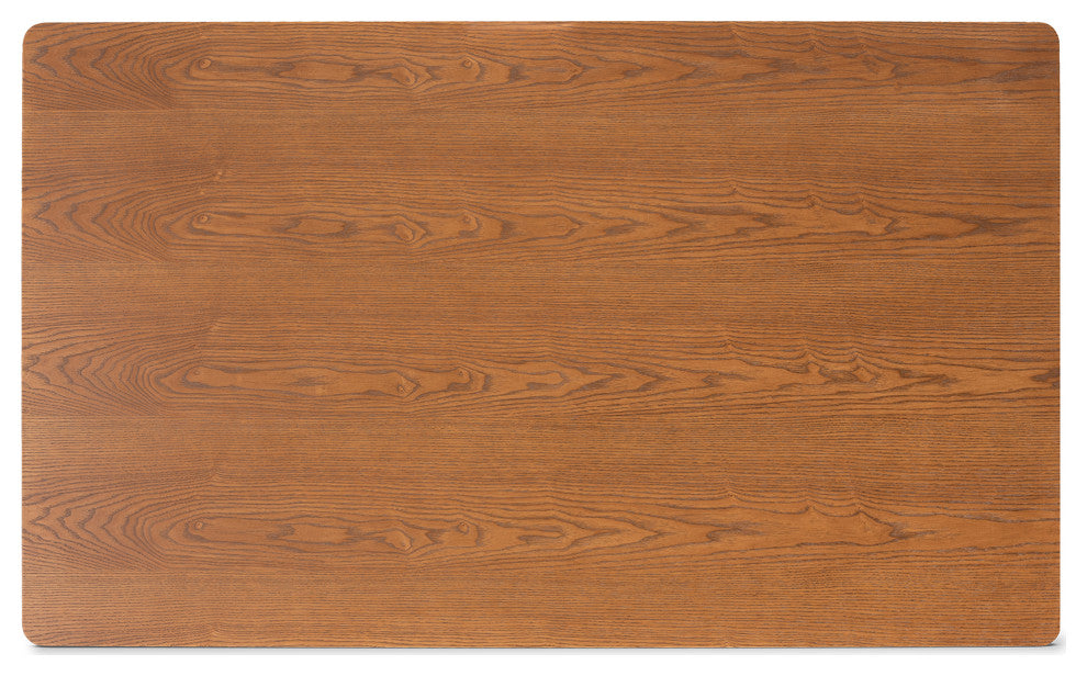 Sanford Tan Faux Leather Upholstered Brown Finished Wood 3-Piece Dining Nook Set