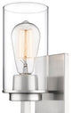 Janna 1 Light 4" Brushed Nickel Sconce