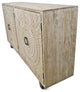 Washed Double Medallion Sideboard