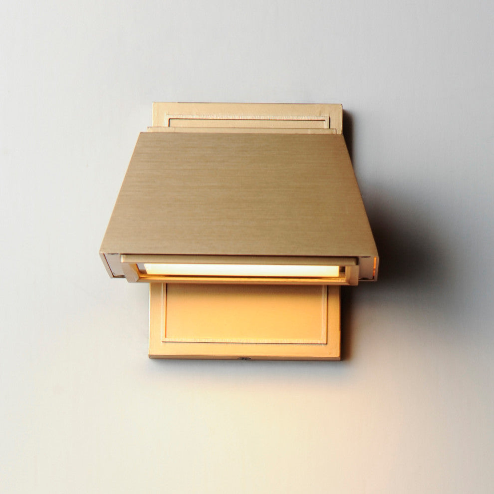 Maxim 52129 Mansard 6" Tall LED Outdoor Wall Sconce - Black