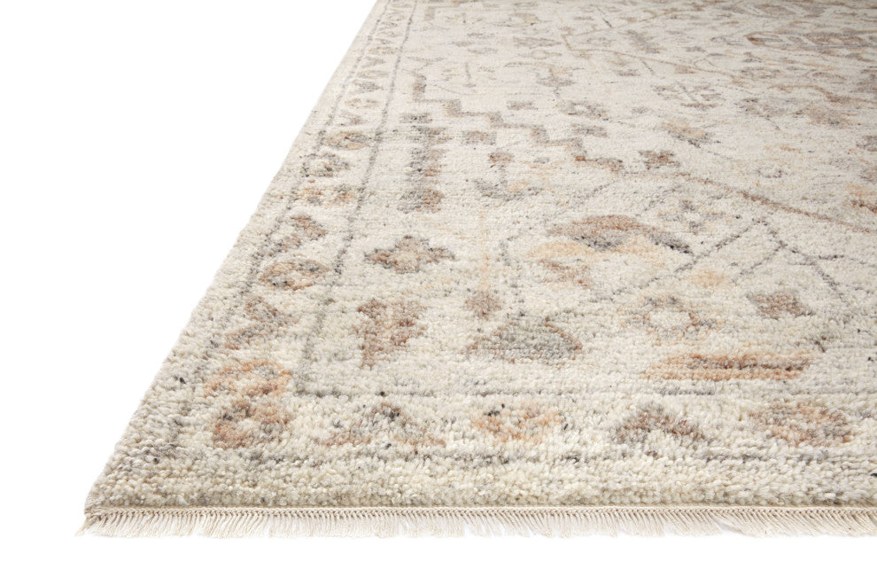 Loloi Marco Ivory / Taupe 18" x 18" Sample Rug