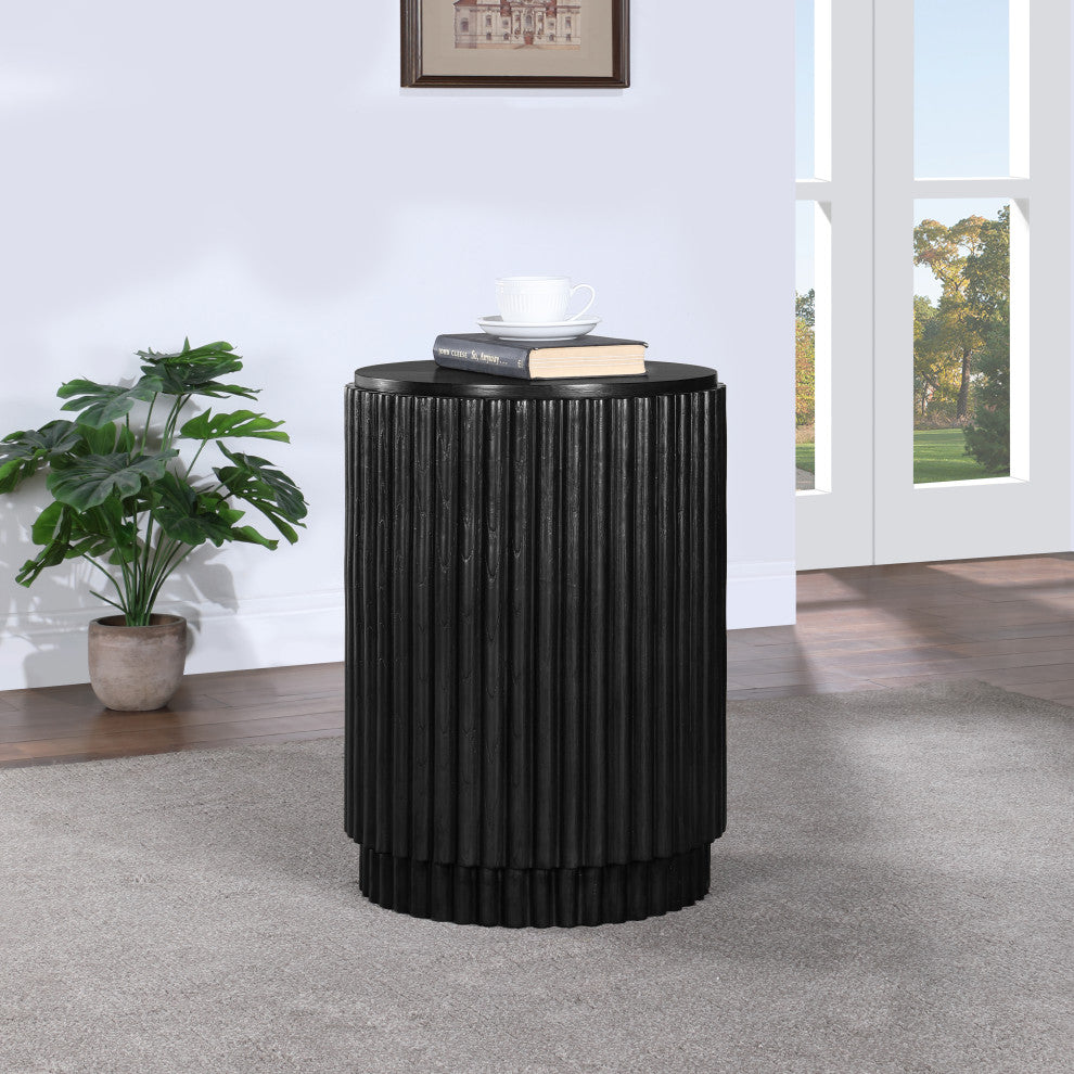 Ronin End Table, Black