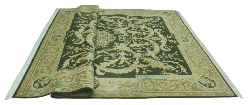 Pak-Persian Dakarai Charcoal/Beige Rug, 8'0x10'2