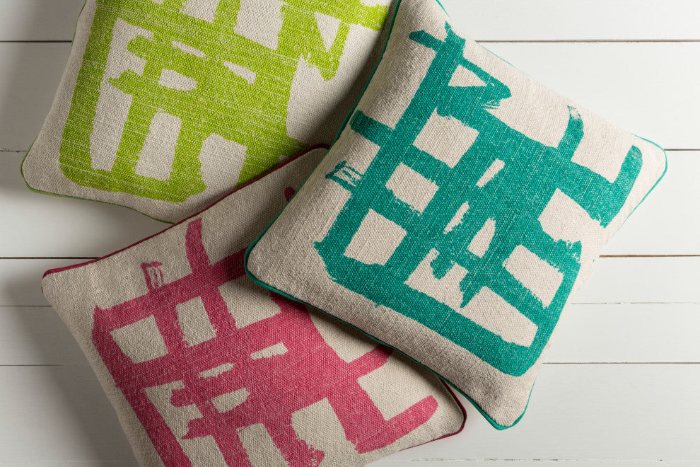 Surya Bristle BT-008 20" x 20" Pillow Kit
